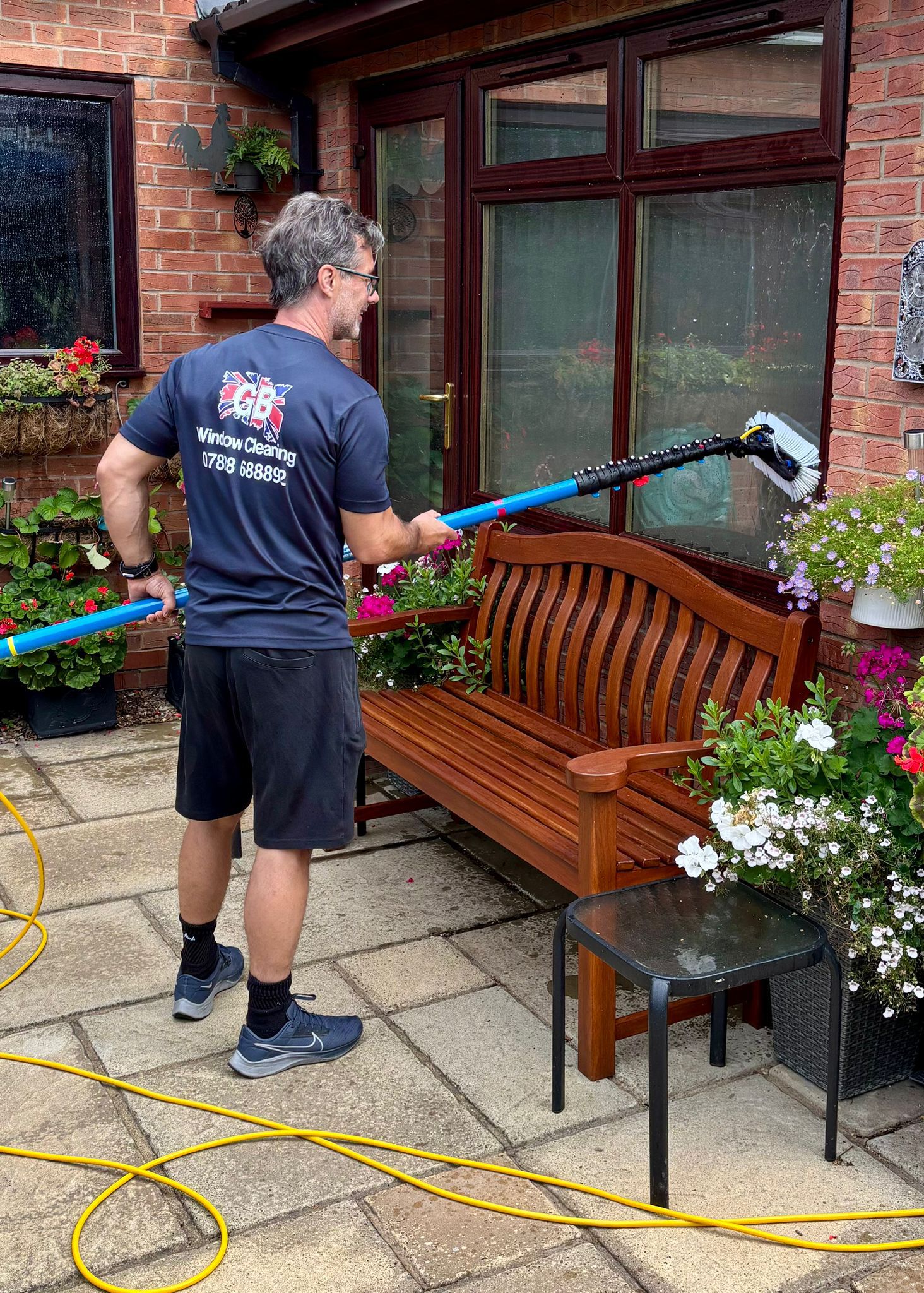 Window Cleaning in Action